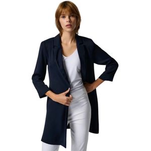 Joseph Ribkoff, Dames, Mantels, Blauw, Maat: 3XL Poliester,