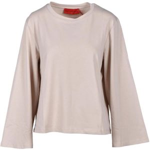 Wild Cashmere, Dames, Tops, Beige, Maat: M Kasjmier,