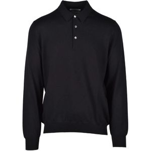 Gran Sasso, Heren, Sweatshirts & Hoodies, Zwart, Maat: XL Wol,