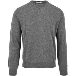 Filippo De Laurentiis, Heren, Truien, Grijs, Maat: 2XL Kasjmier,