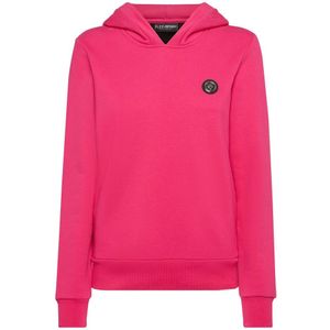 Plein Sport, Dames, Sweatshirts & Hoodies, Roze, Maat: XS Katoen,