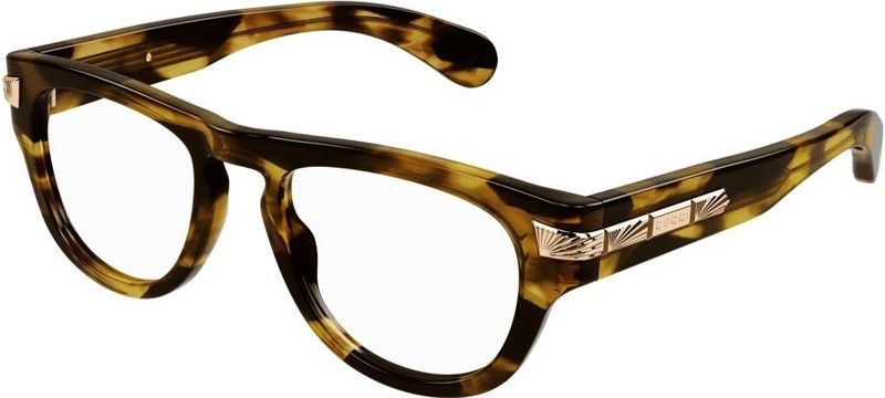 Gucci - GG 1519O - Bril - Bruin - Acetaat - Ovale Vorm