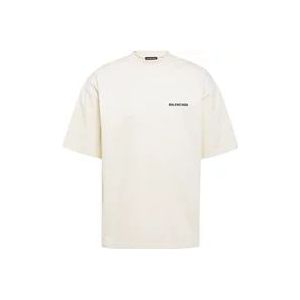 Balenciaga Vintage Jersey T-Shirt , White , Heren , Maat: S