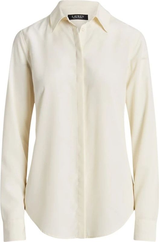 Ralph Lauren - Kristy Shirt - Dames - Beige - Polyester