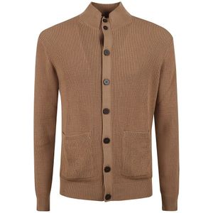 Ballantyne, Heren, Truien, Bruin, Maat: 2XL Katoen,