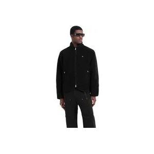 Represent Luxe Fleece Zip Through voor koud weer , Black , Heren , Maat: S