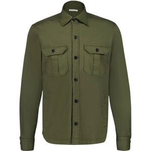 Boglioli, Heren, Jassen, Groen, Maat: M Katoen,