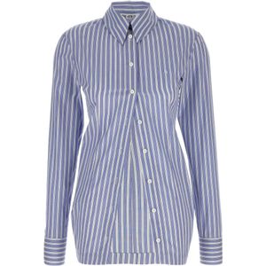 The Attico, Dames, Blouses & Shirts, Veelkleurig, Maat: 2XS Katoen,