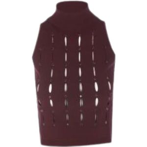 Liu Jo, Dames, Tops, Paars, Maat: L Viscose,