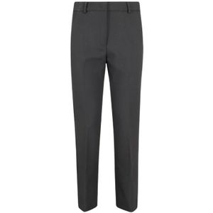Max Mara, Dames, Broeken, Zwart, Maat: XS Viscose,