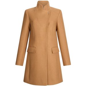 Liu Jo - Cappotto in Panno Double - Jas - Bruin