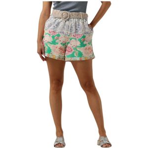 Est'Seven, Dames, Korte broeken, Veelkleurig, Maat: XS