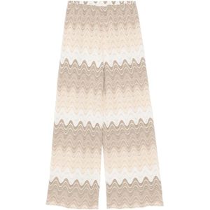 Saint Barth, Dames, Broeken, Veelkleurig, Maat: M Poliester,