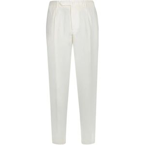 Dell'oglio, Heren, Broeken, Wit, Maat: L Leer,