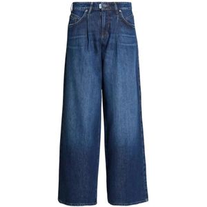 Pnts, Dames, Jeans, Blauw, Maat: W25 Katoen,