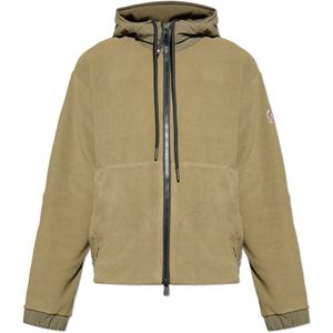 Moncler, Heren, Sweatshirts & Hoodies, Groen, Maat: S