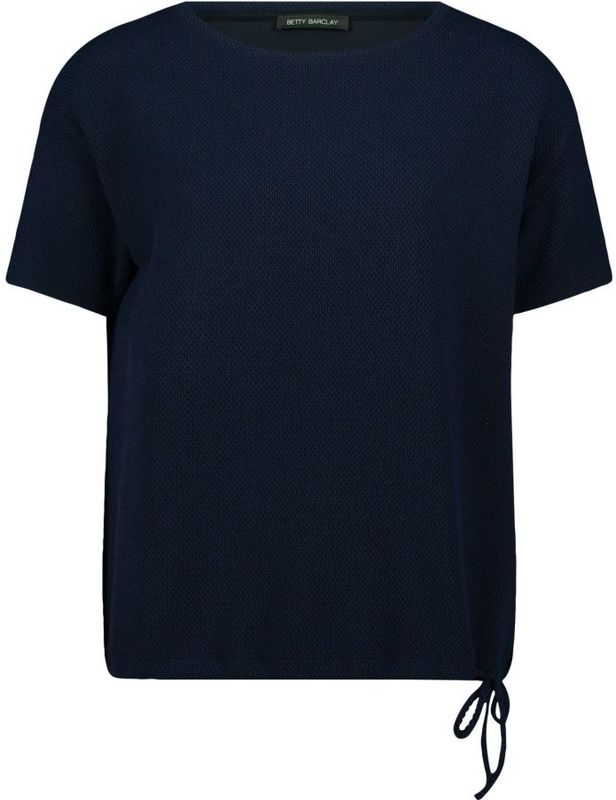Betty Barclay - Blouse - Blauw - Met Trekkoord en Modern Design