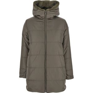 Save The Duck, Dames, Mantels, Grijs, Maat: S Zijde,