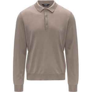 K-Way, Heren, Truien, Grijs, Maat: S Wol,