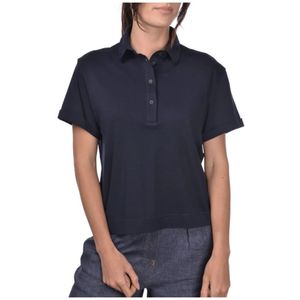 Gran Sasso, Dames, Tops, Blauw, Maat: S