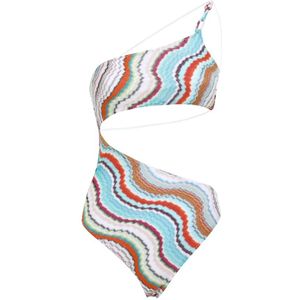 Missoni - Sm 9L0 - Badpak - Multicolor - Viscose - Metallic Vezels