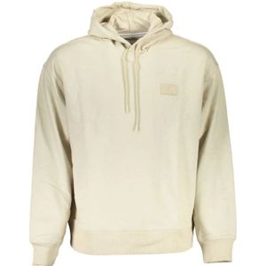 Calvin Klein - Hoodie - Beige - Katoen - Lange Mouwen