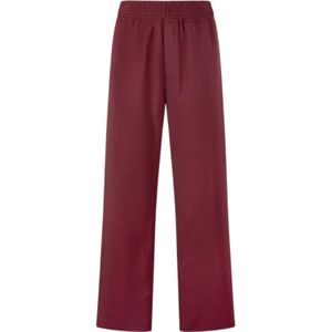 Roberto Cavalli, Heren, Broeken, Paars, Maat: S Wol,