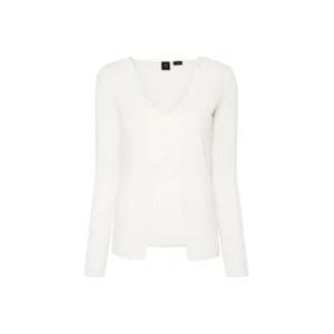 Pinko Cardigans , White , Dames , Maat: XS