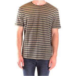 Paolo Pecora, Heren, Tops, Groen, Maat: L