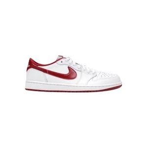 Nike Beperkte Editie Retro Laag Wit Varsity , White , Heren , Maat: 40 1/2 EU