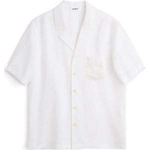 Soulland, Heren, Overhemden, Wit, Maat: 2Xs/Xs