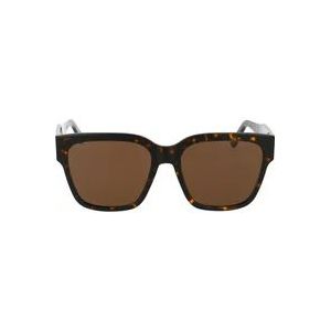 Balenciaga Zonnebril Bb0056S 002 , Brown , Dames , Maat: 55 MM