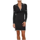 Liu Jo - Abito Nero - Gebreide Dagjurk - Zwart - Dames