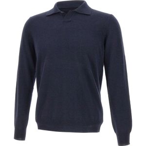 Kangra, Heren, Truien, Blauw, Maat: M Wol,