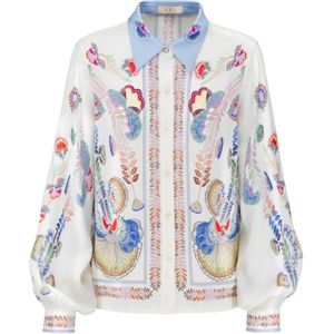 Ivi, Dames, Blouses & Shirts, Veelkleurig, Maat: S