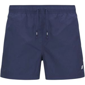 K-Way, Heren, Badkleding, Blauw, Maat: L
