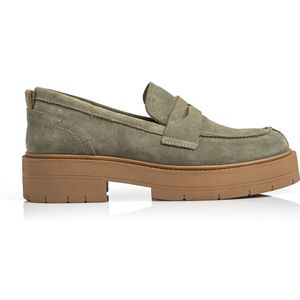 Geox - D36VDI 00022 C3016 - Mocassins - Groen - Suède