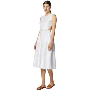 Silvian Heach, Dames, Jurken, Wit, Maat: XS Katoen,