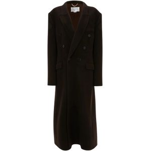 Victoria Beckham, Dames, Mantels, Bruin, Maat: XS