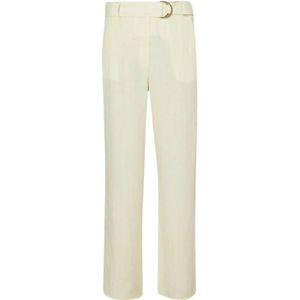 Liu Jo, Dames, Broeken, Beige, Maat: 2XS
