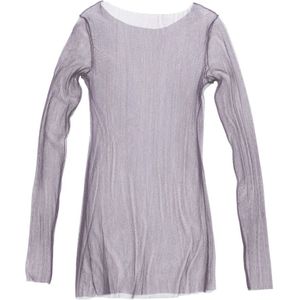 Cortana, Dames, Tops, Grijs, Maat: XS Zijde,