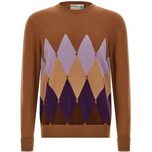 Ballantyne, Heren, Truien, Veelkleurig, Maat: 2XL Kasjmier,