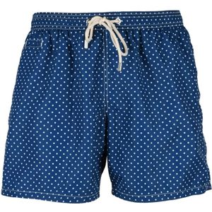 MC2 Saint Barth, Heren, Badkleding, Blauw, Maat: XL Poliester,