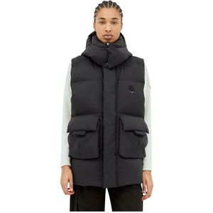 Moncler Genius - Vest - Zwart - Polyamide - Polyester - Oversized Pasvorm