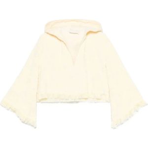 Zimmermann, Dames, Sweatshirts & Hoodies, Beige, Maat: S Katoen,