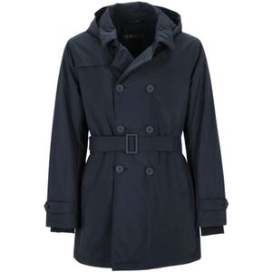 People of Shibuya - Basic Jas - Blauw - 100% Polyester