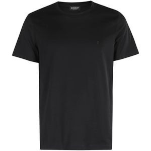 Dondup, Heren, Tops, Zwart, Maat: L Katoen,