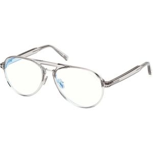 TOM FORD - FT5981-B - Optische Monturen - Grijs - Geïnjecteerd - Piloot