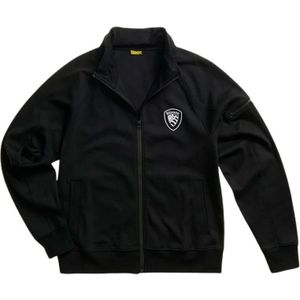 Blauer, Heren, Sweatshirts & Hoodies, Zwart, Maat: L