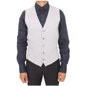 Dolce & Gabbana - Dress Vest - Grijs - Katoen